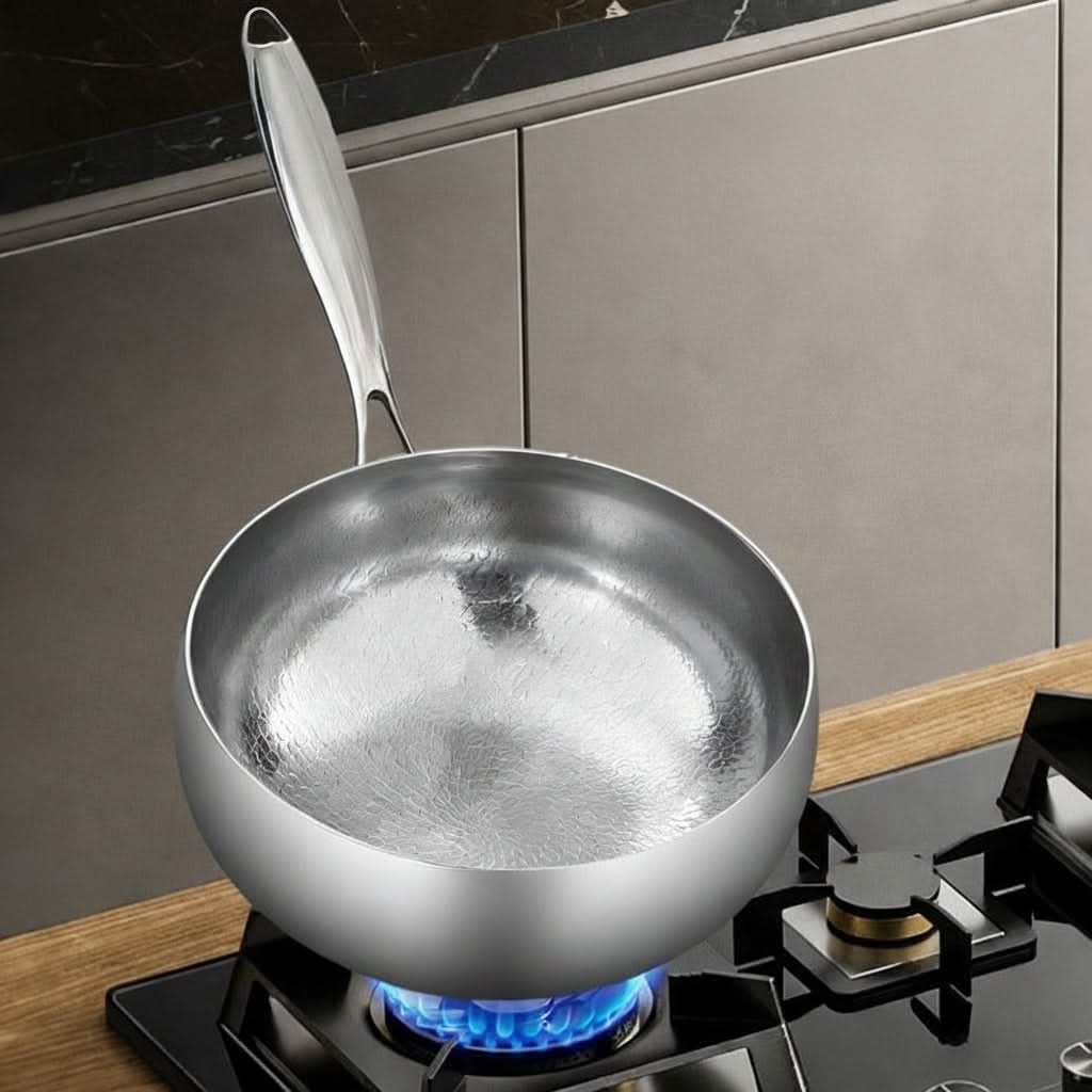 Versatile Deep Skillet for Induction and Gas Cooking