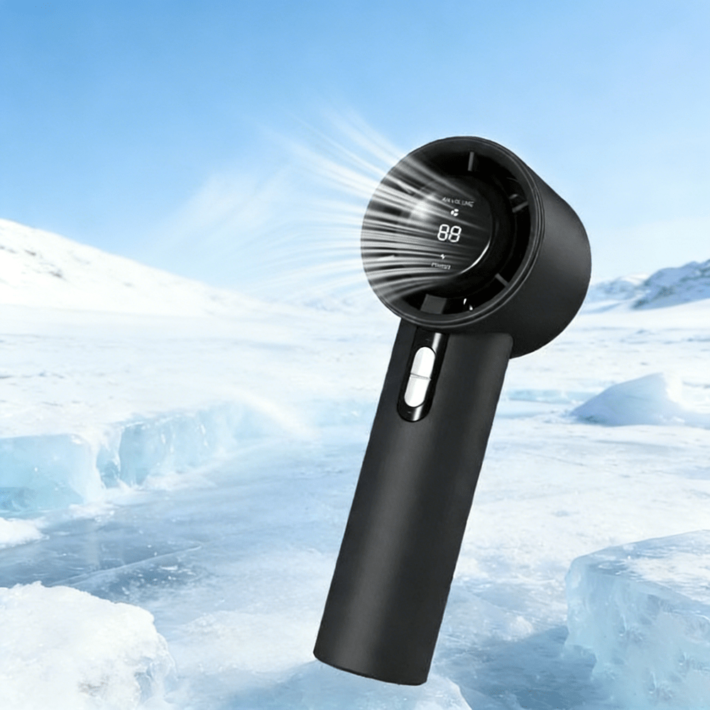 BreezeMate – Portable USB Rechargeable Handheld Fan