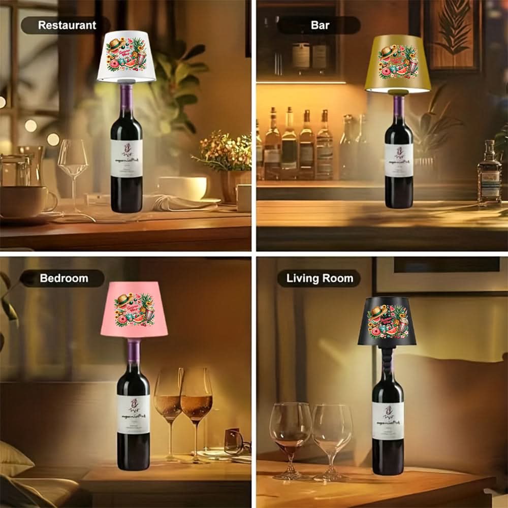 Lumosphere – Stylish Portable LED Bottle Lamp for Cozy Nights