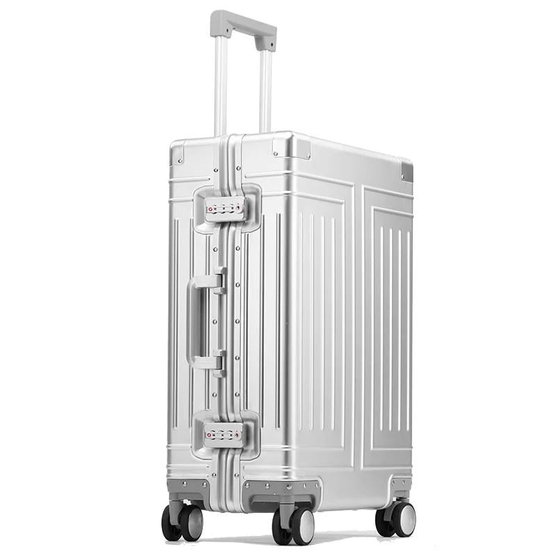 Elegant 24-Inch Lightweight Travel Case with Smooth Wheels