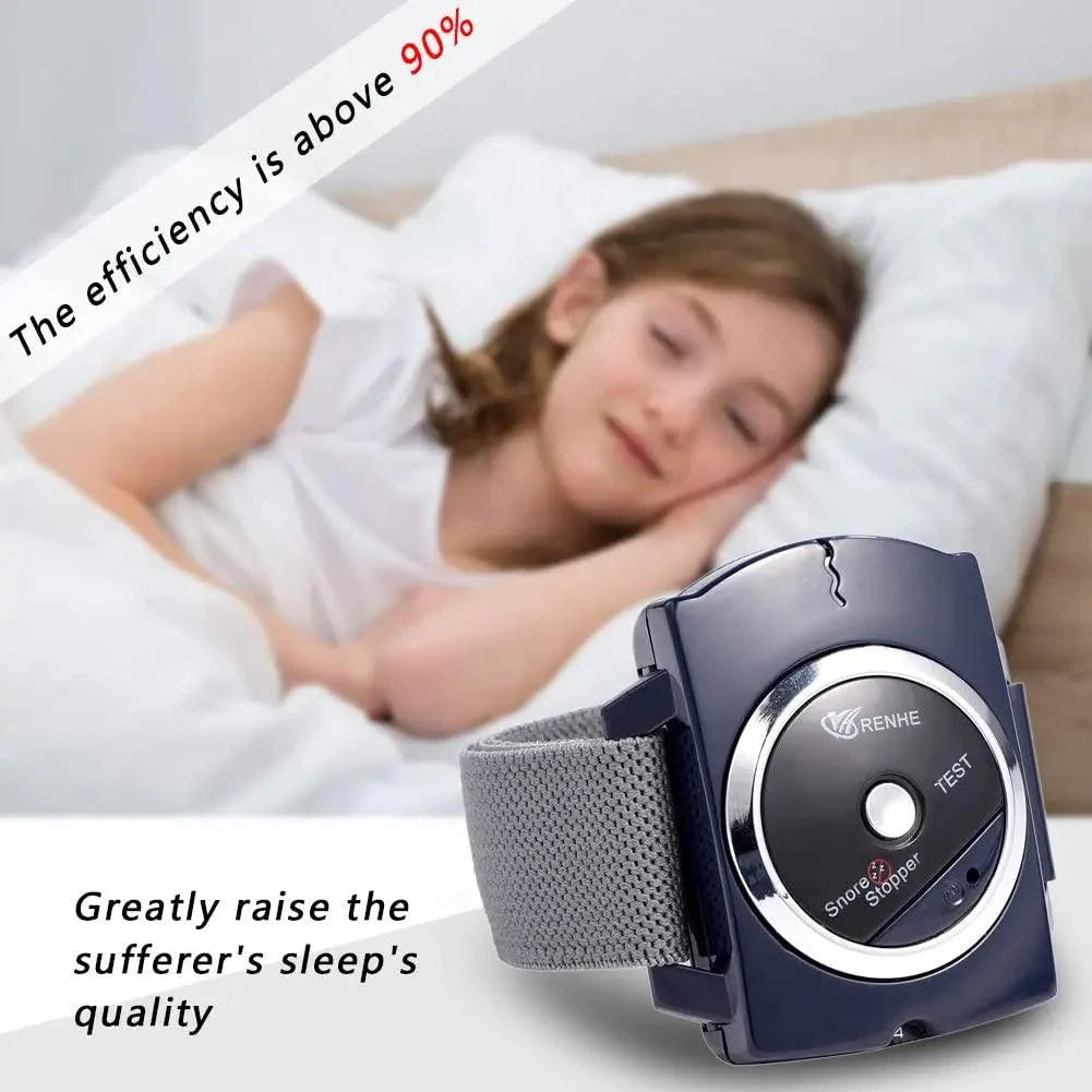 Smart Sleep Guardian Wristband for Snore Control