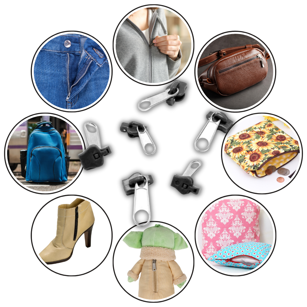 Universal Zipper Repair Kit for Quick Fixes