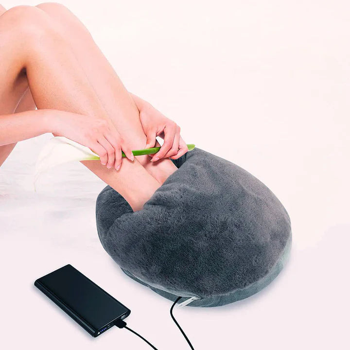 Deluxe Electric Foot Heater with Customizable Temperature Control
