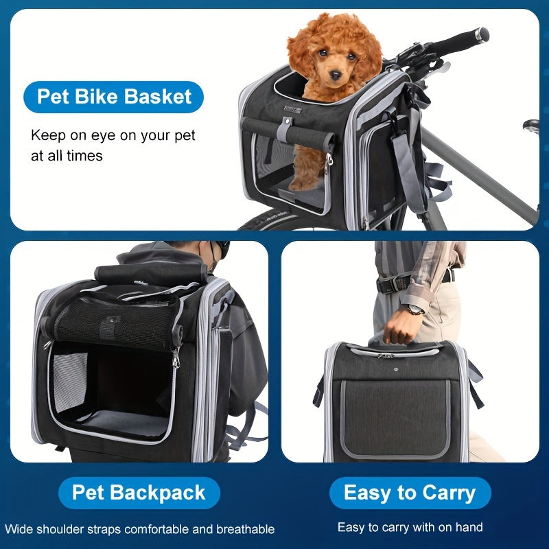 Versatile Pet Carrier for Bicycles