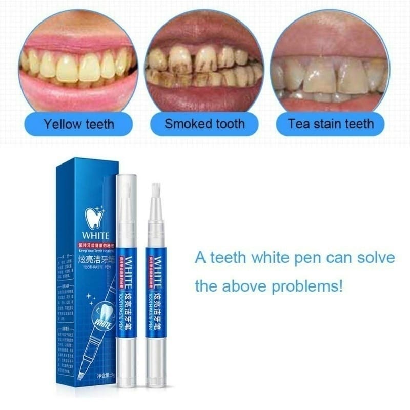 Brilliant White Tooth Whitening Gel Pen for Instant Results