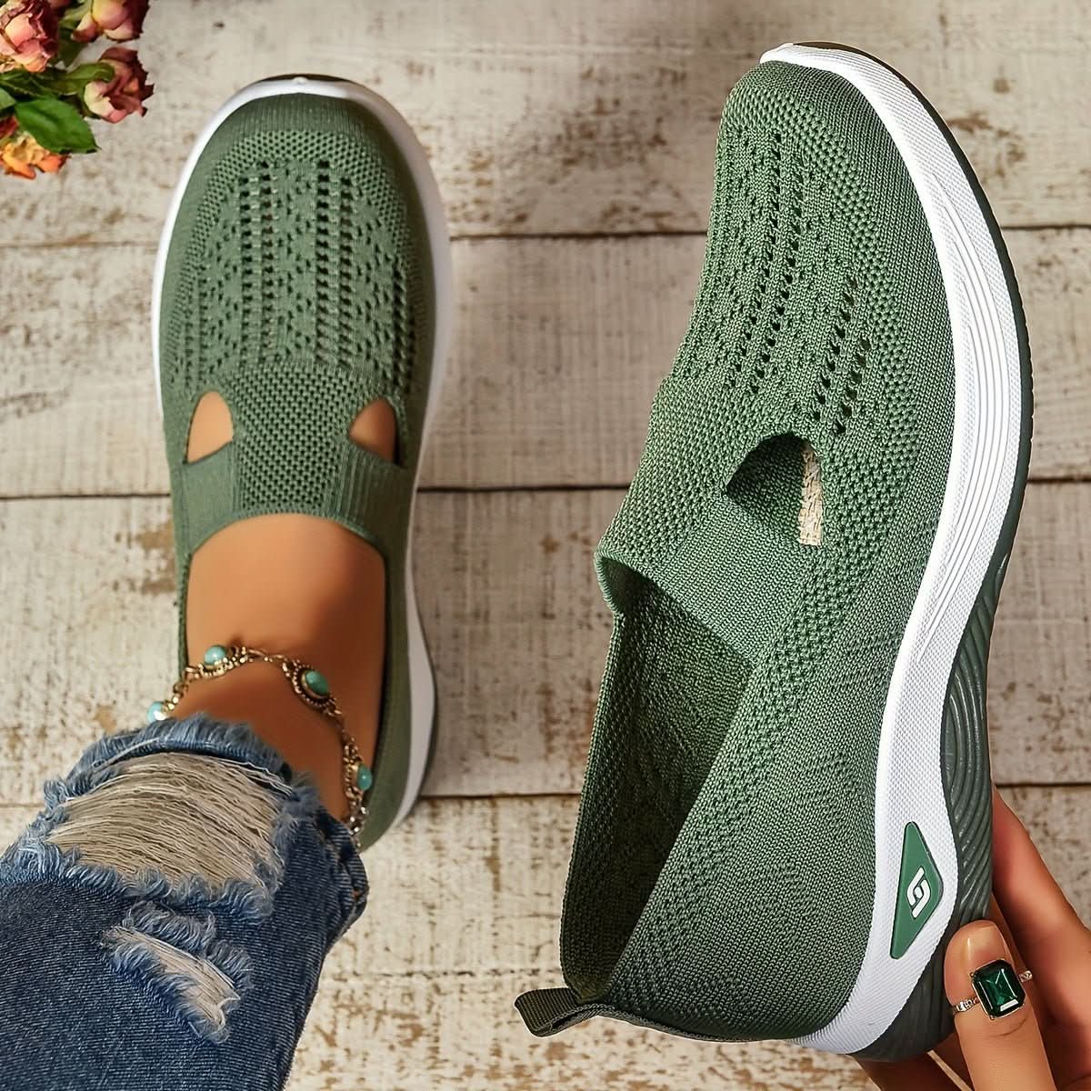 ComfortFlex - Stylish Orthopedic Slip-On Shoes for Women
