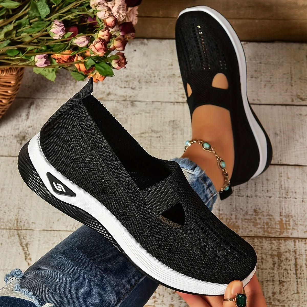 ComfortFlex - Stylish Orthopedic Slip-On Shoes for Women