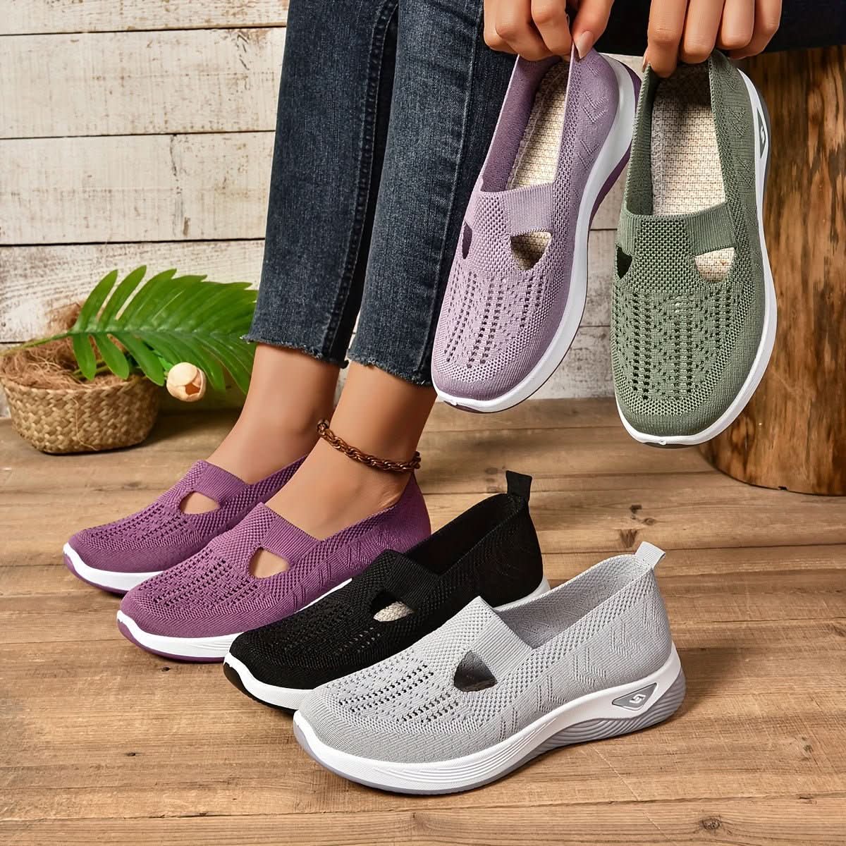 ComfortFlex - Stylish Orthopedic Slip-On Shoes for Women
