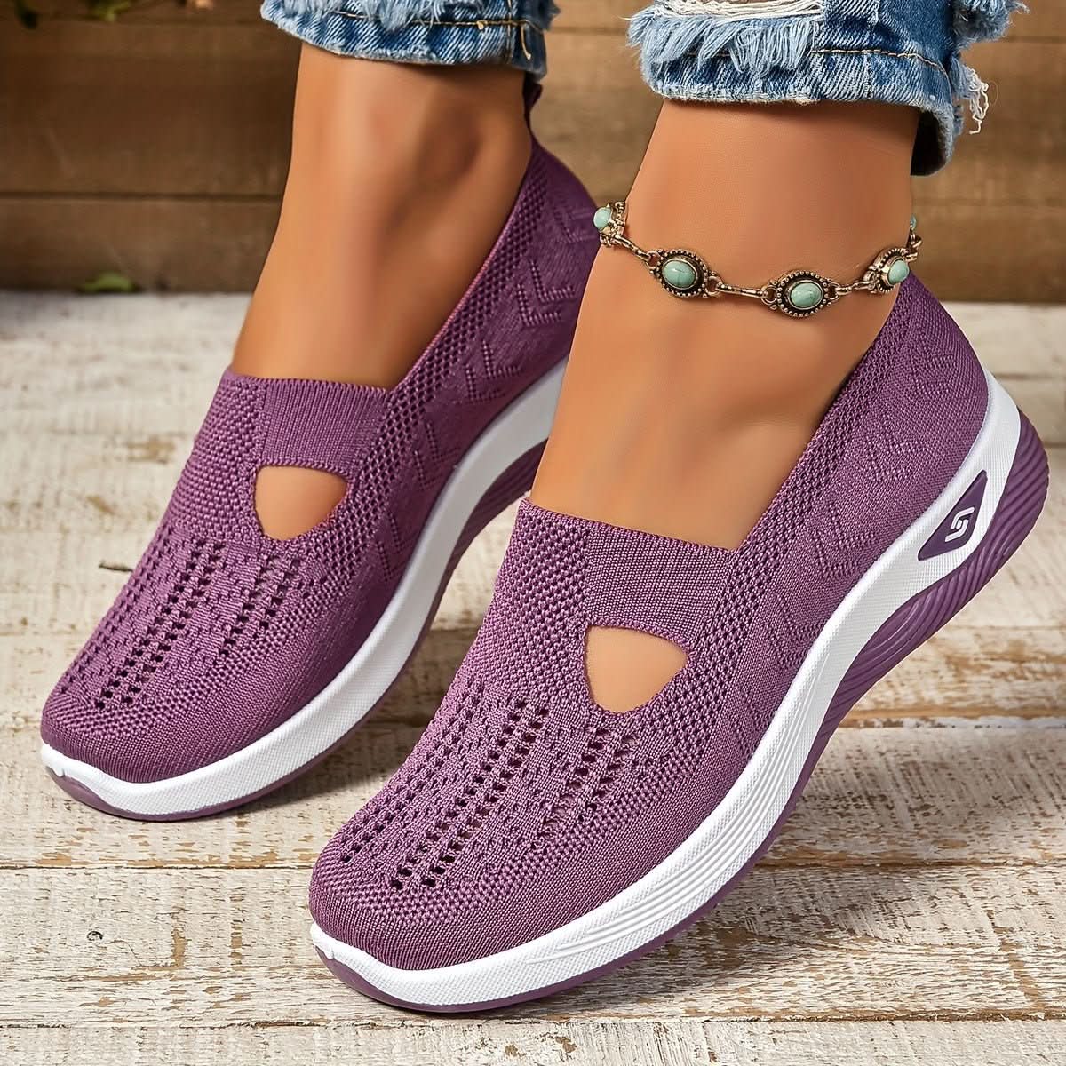 ComfortFlex - Stylish Orthopedic Slip-On Shoes for Women