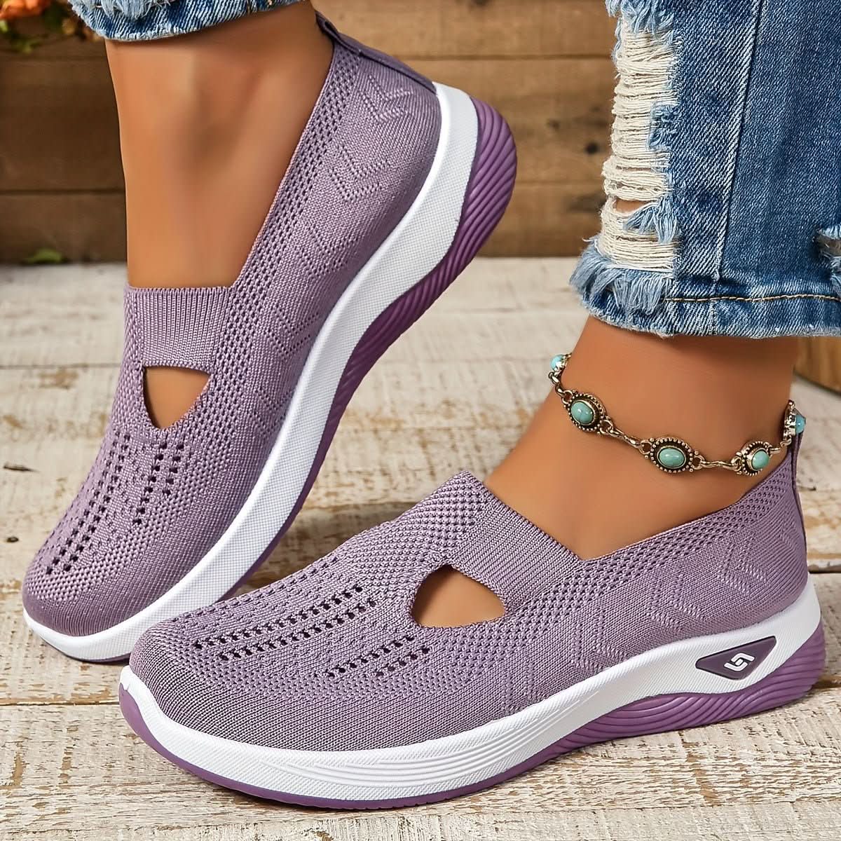 ComfortFlex - Stylish Orthopedic Slip-On Shoes for Women
