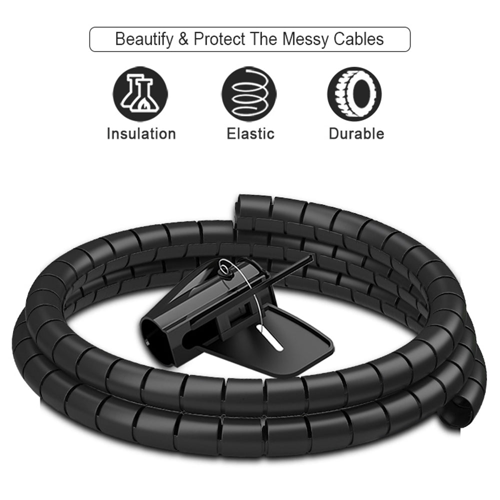 Desk Cable Management System for a Clutter-Free Workspace