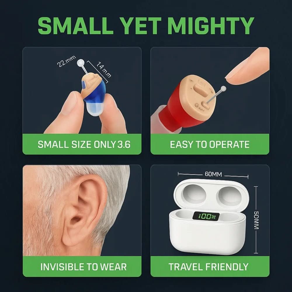 WhisperWave – Rechargeable Hearing Aids for Clear Sound