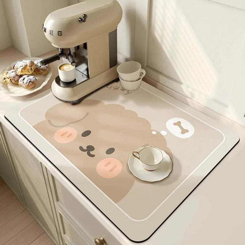Quick-Dry Non-Slip Kitchen Comfort Mat