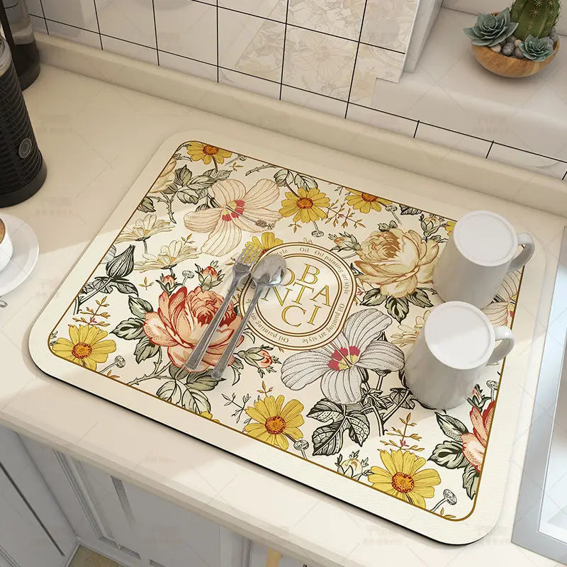 Quick-Dry Non-Slip Kitchen Comfort Mat