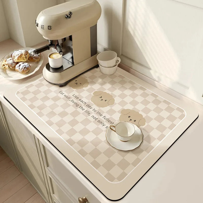 Quick-Dry Non-Slip Kitchen Comfort Mat