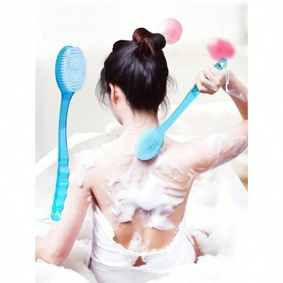 GentleReach Exfoliating Bath Brush with Extended Handle