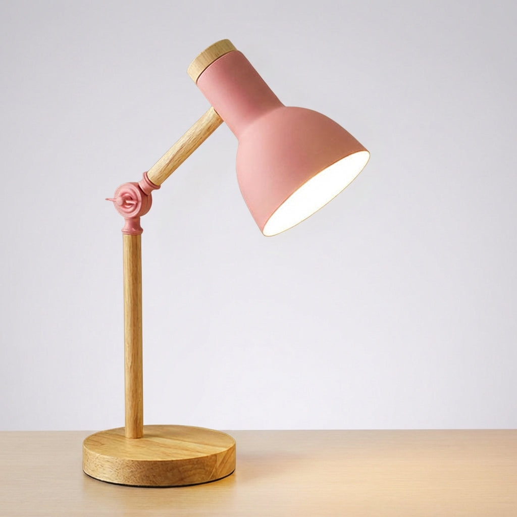 Adjustable Task Lamp with Angled Design
