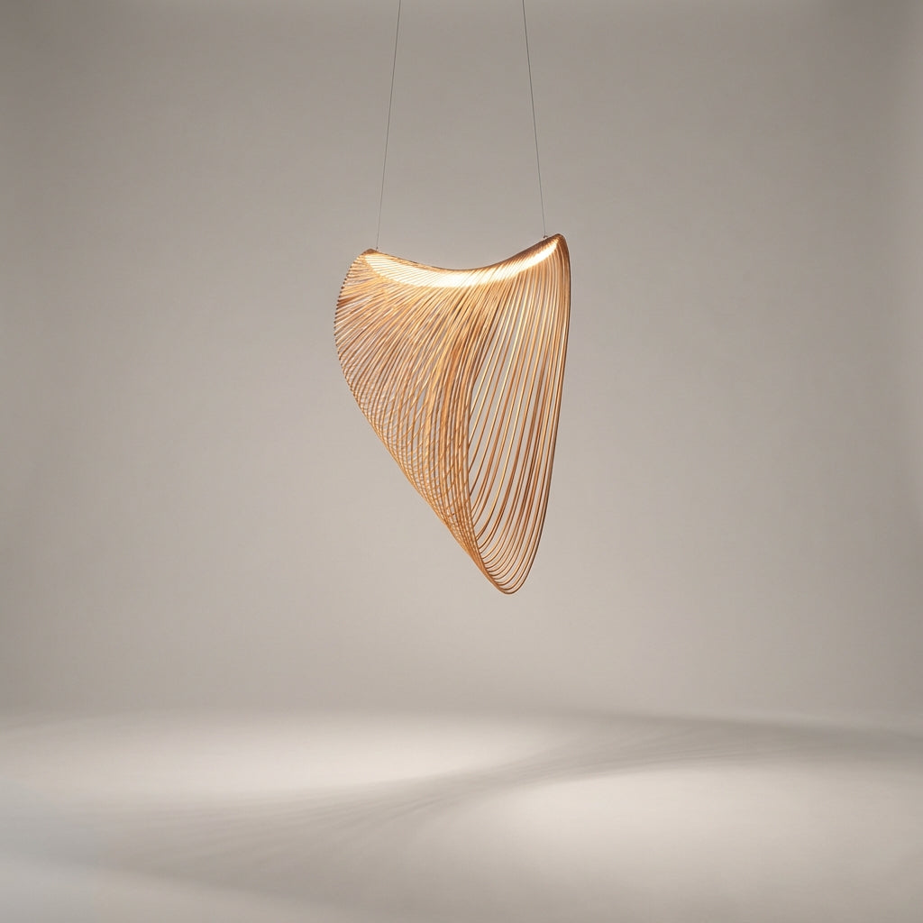 Height-Adjustable Pendant Light Fixture
