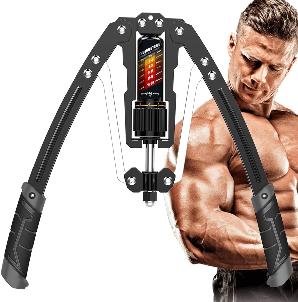 Customizable Hydraulic Arm Exerciser | 10-200 kg Resistance for Enhanced Strength
