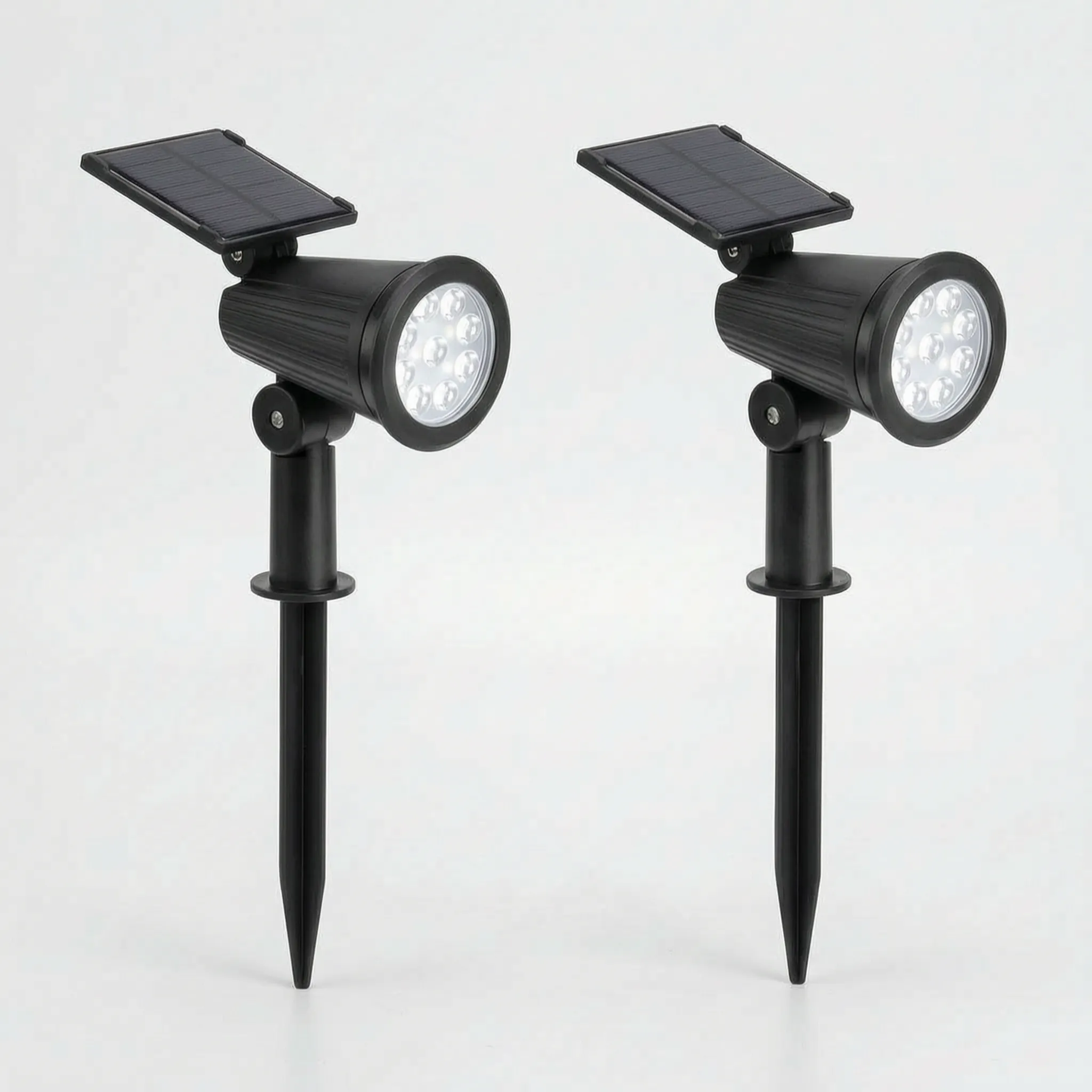 Solar Spotlight for Outdoor Use - Adjustable Design