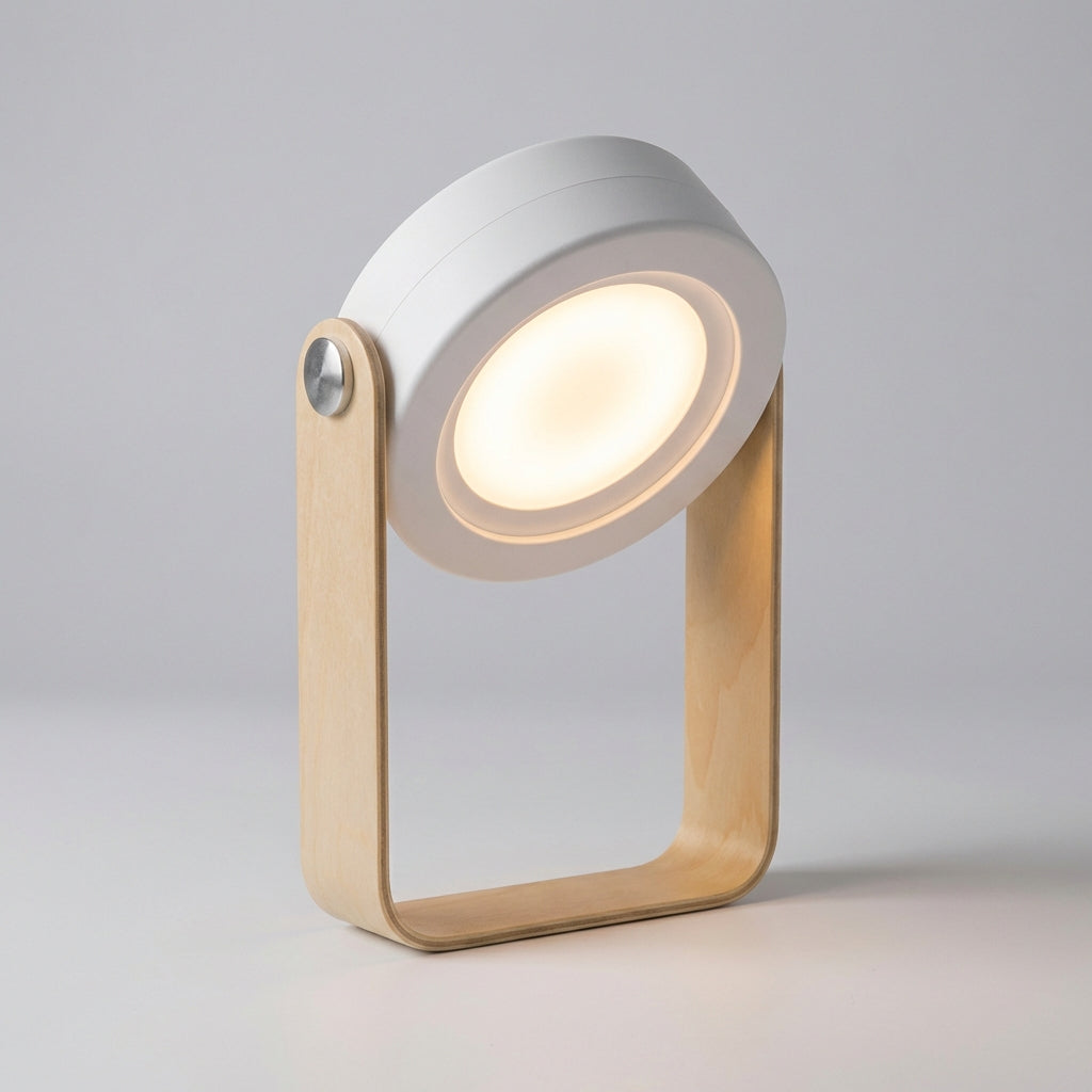 Versatile Desk Lamp with Adjustable Height