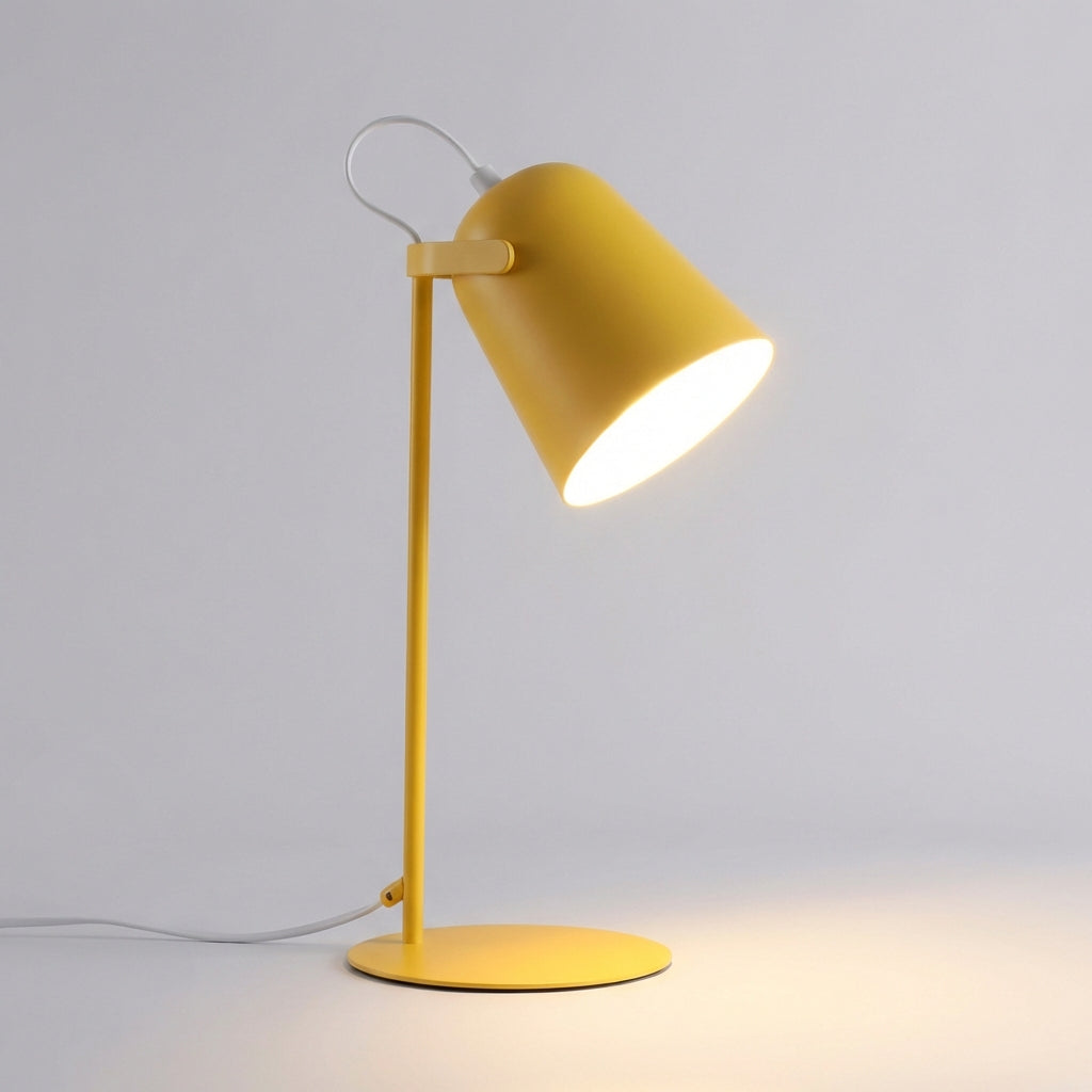 Flexible Desk Lamp with Adjustable Brightness