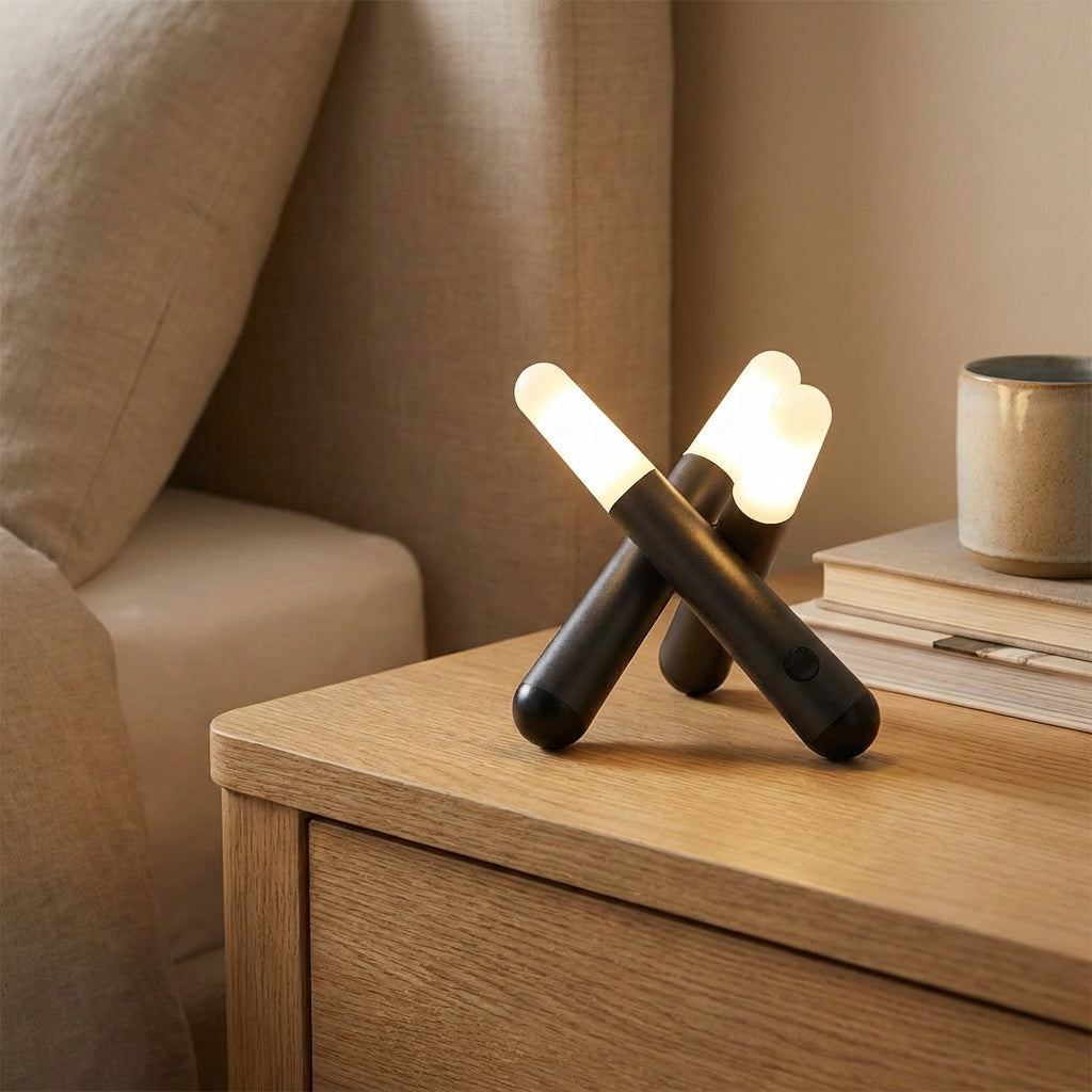 Three-Head Adjustable Lamp for Versatile Lighting