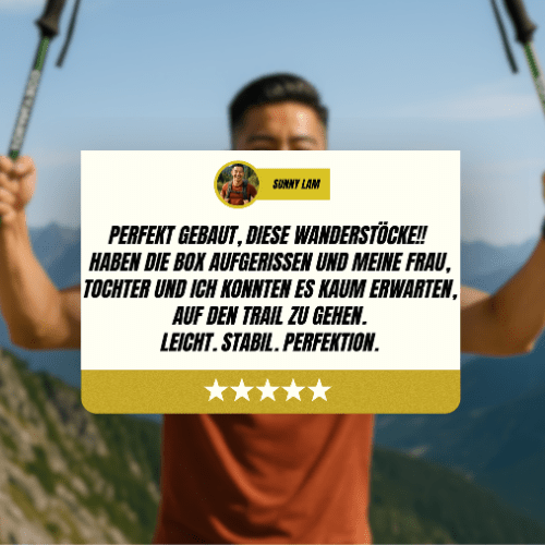Customizable Hiking Poles | Lightweight with Comfort Grip