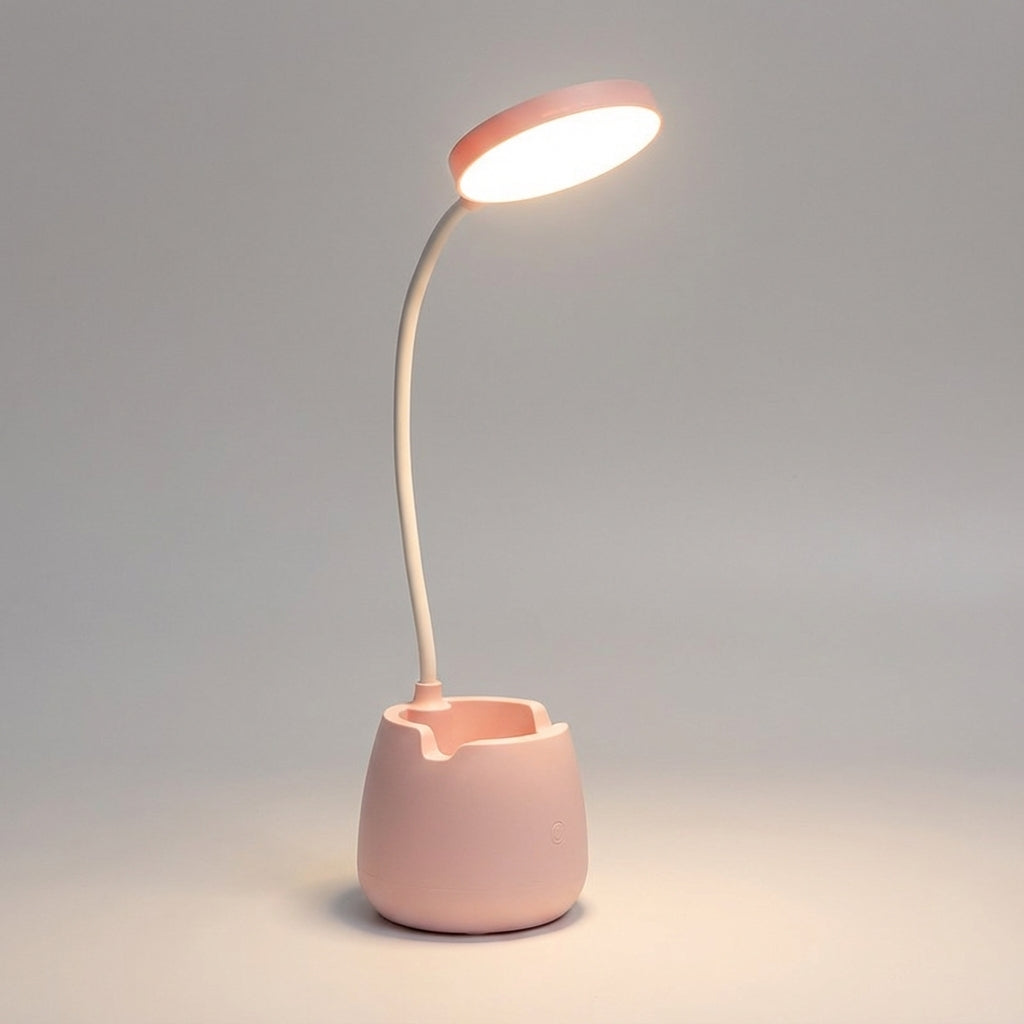 Flexible Neck Desk Light - Adjustable Brightness