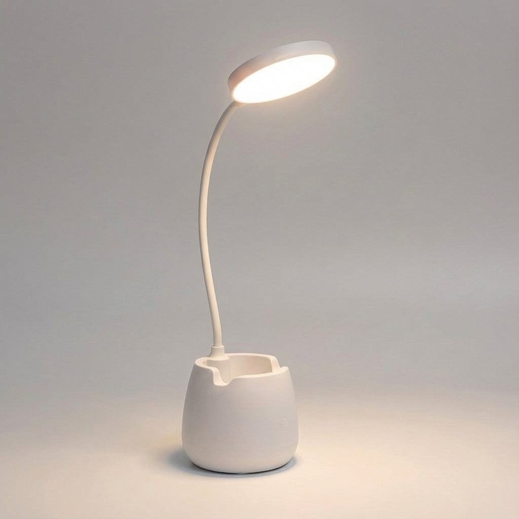 Flexible Neck Desk Light - Adjustable Brightness