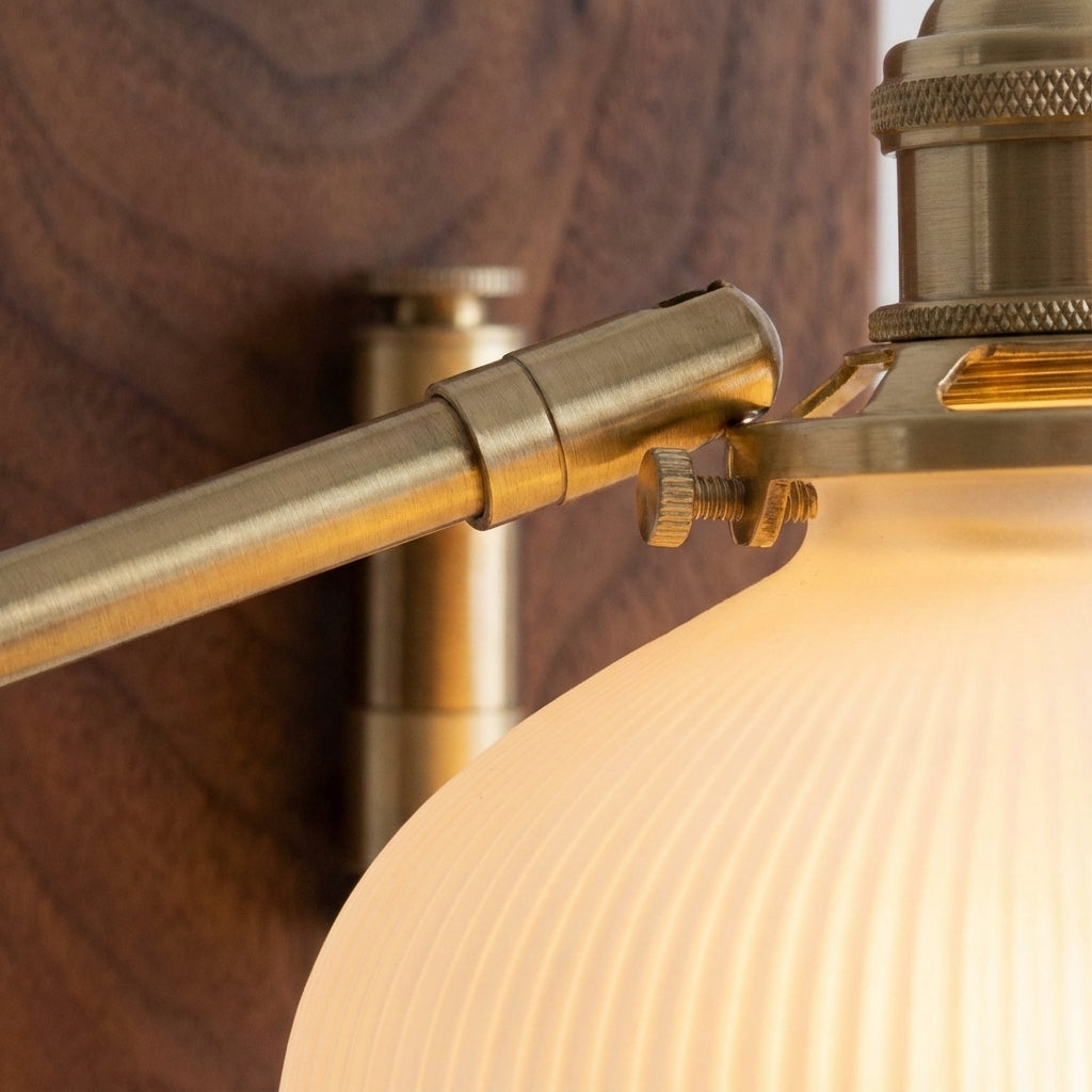 Wall Lamp with Adjustable Swing Arm - Versatile Lighting Fixture