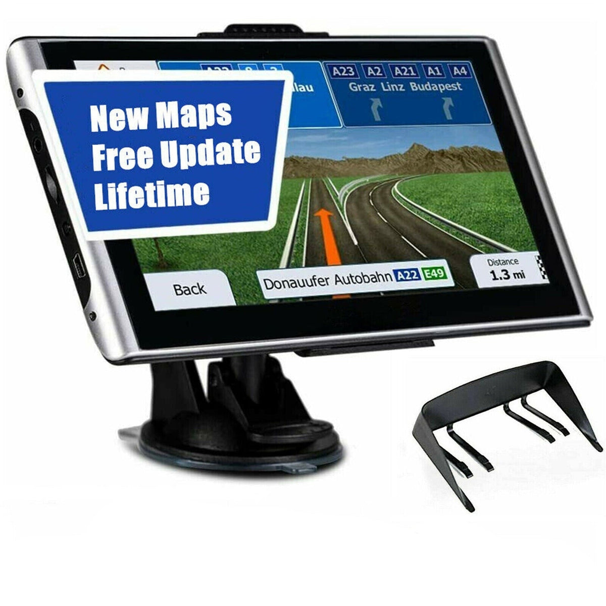 Smart Navigator Pro | 7-Inch Touchscreen with Voice Guidance