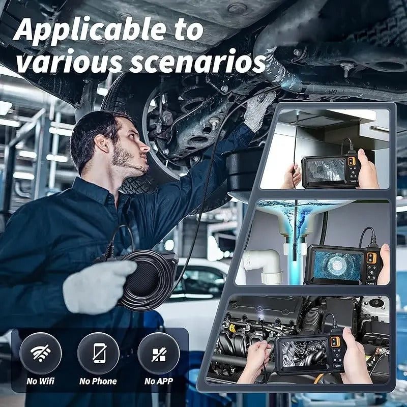 Precision Inspection Camera | 1080P Clarity with Flexible Lens