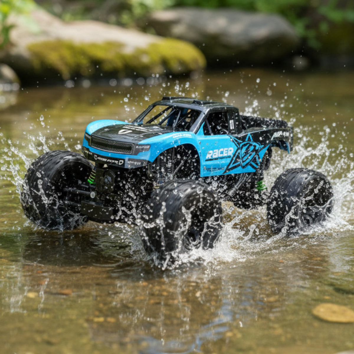 Rugged Rover | All-Terrain Remote Control Vehicle for Land and Water