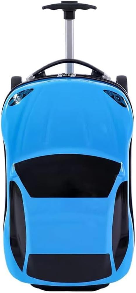 Explorer's Companion | Kid-Friendly Pull-Along Suitcase with Telescopic Handle | Sturdy ABS for Travel Fun