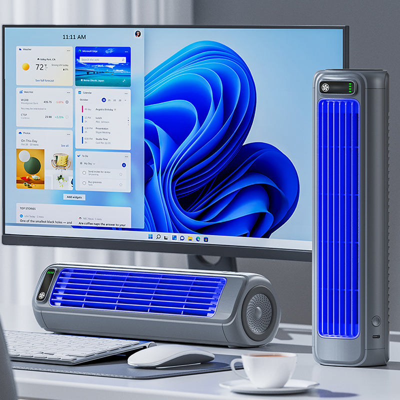ChillMate | Compact Rechargeable Air Cooler for Travel & Home