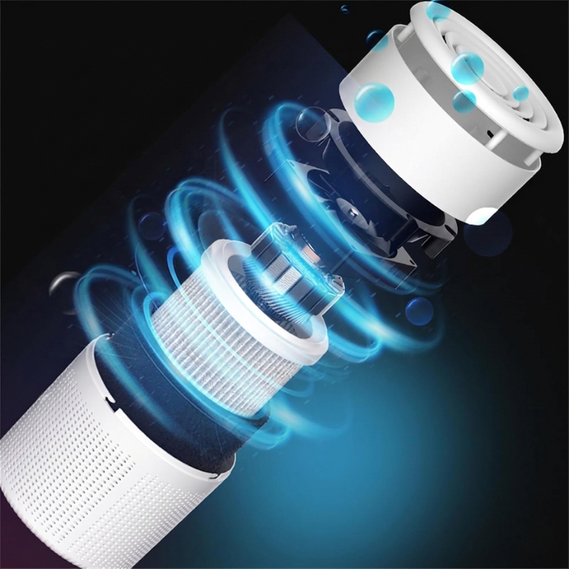 Compact HEPA Air Cleaner for Fresh Indoor Air