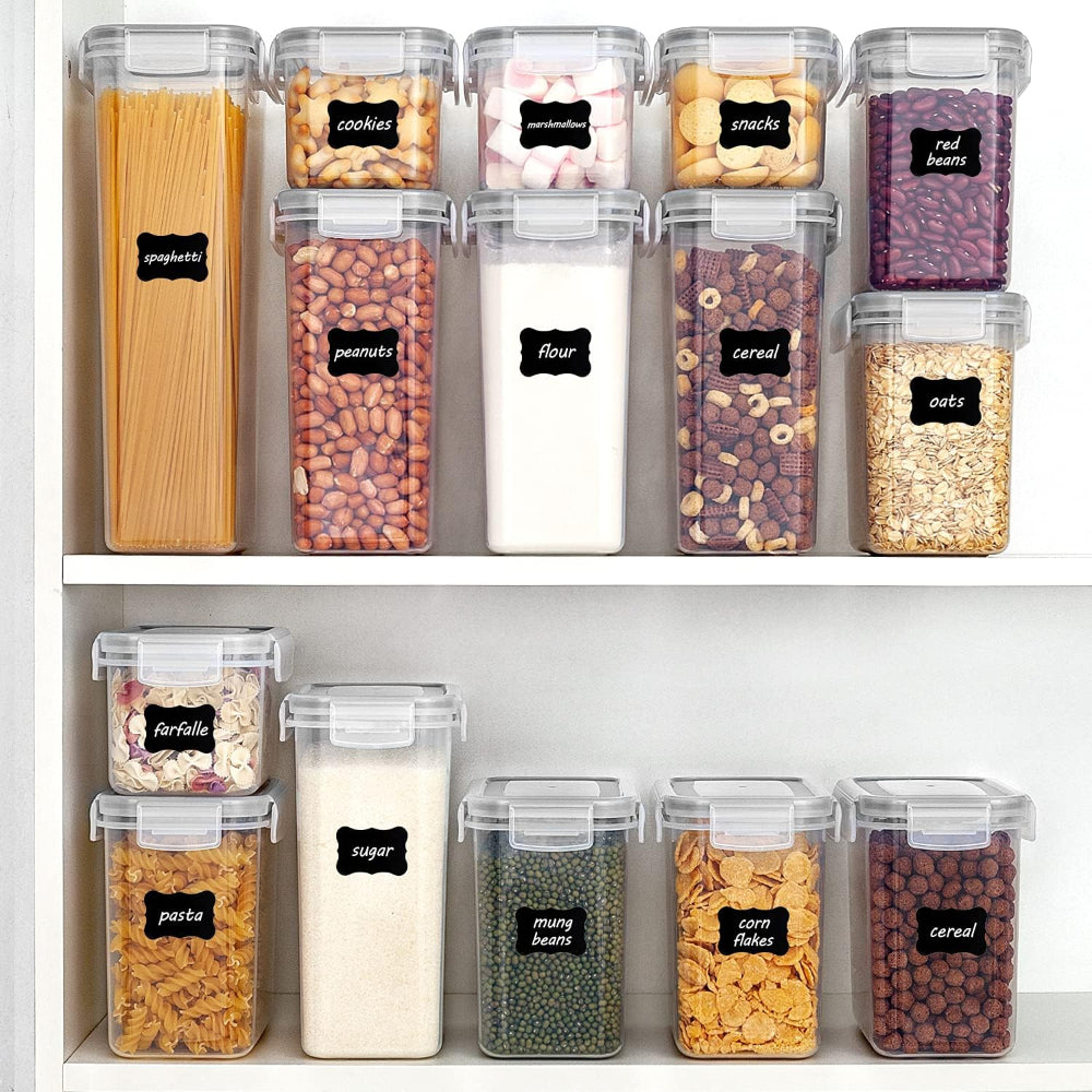 Stackable Airtight Food Storage Set for Organized Freshness