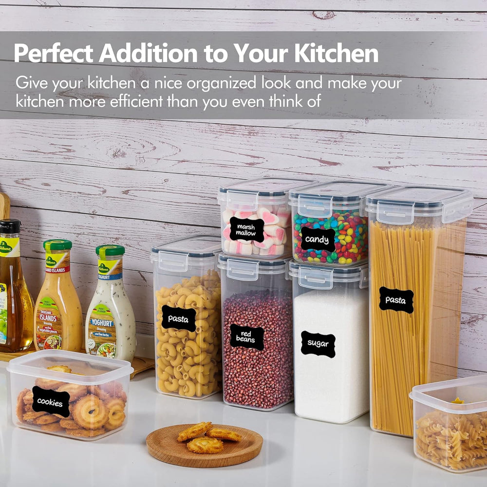 Stackable Airtight Food Storage Set for Organized Freshness