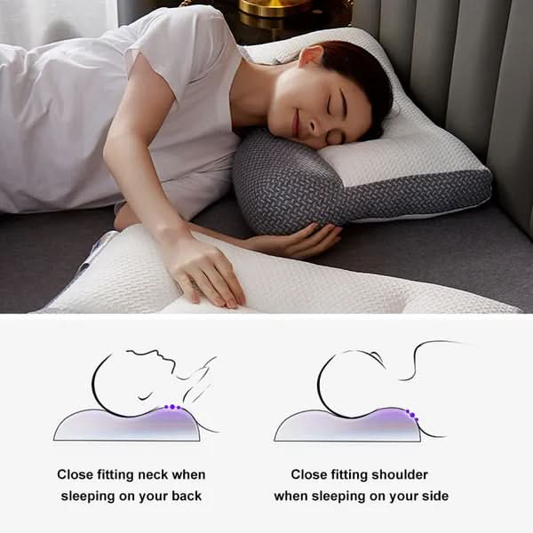 ComfortEase - Ergonomic Neck Pillow for Restful Sleep