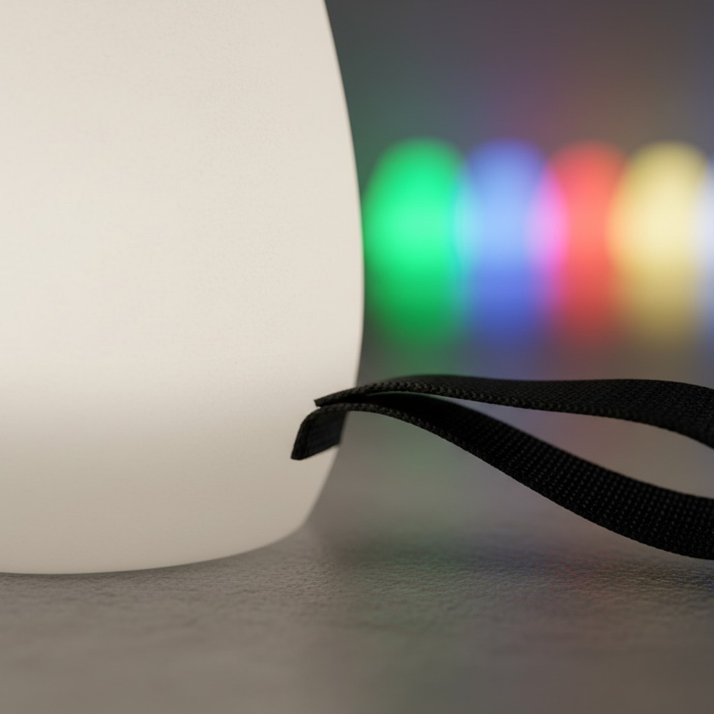 LumaSphere | Waterproof LED Lamp with Adjustable Brightness & 16 Colors