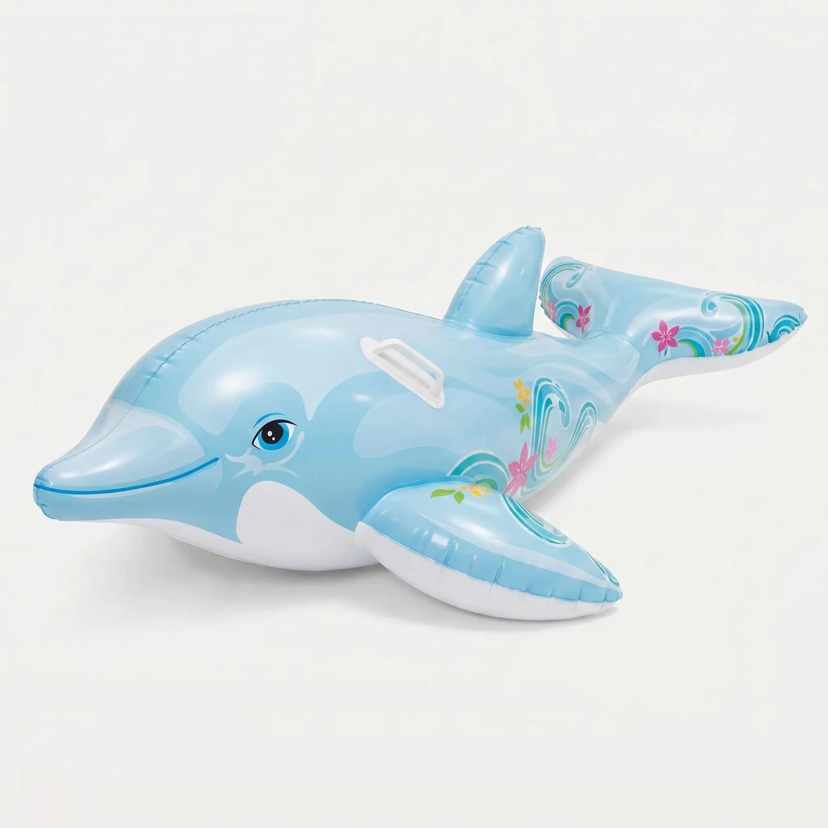 Whimsical Animal Pool Float with Easy-Grip Handles