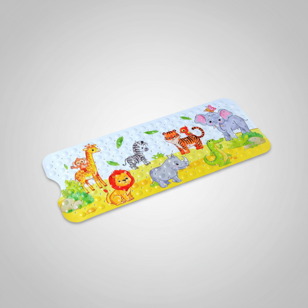 Non-slip Bath Mat with Suction Cups - Safety Enhancer