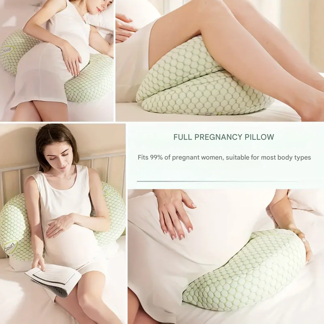 Maternity Support Pillow for Enhanced Comfort and Relief