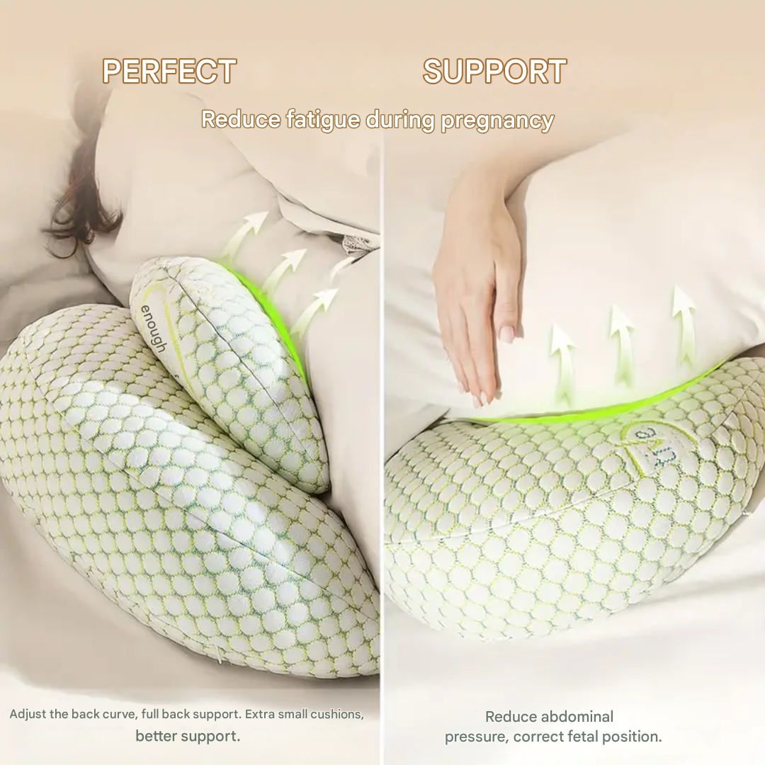 Maternity Support Pillow for Enhanced Comfort and Relief