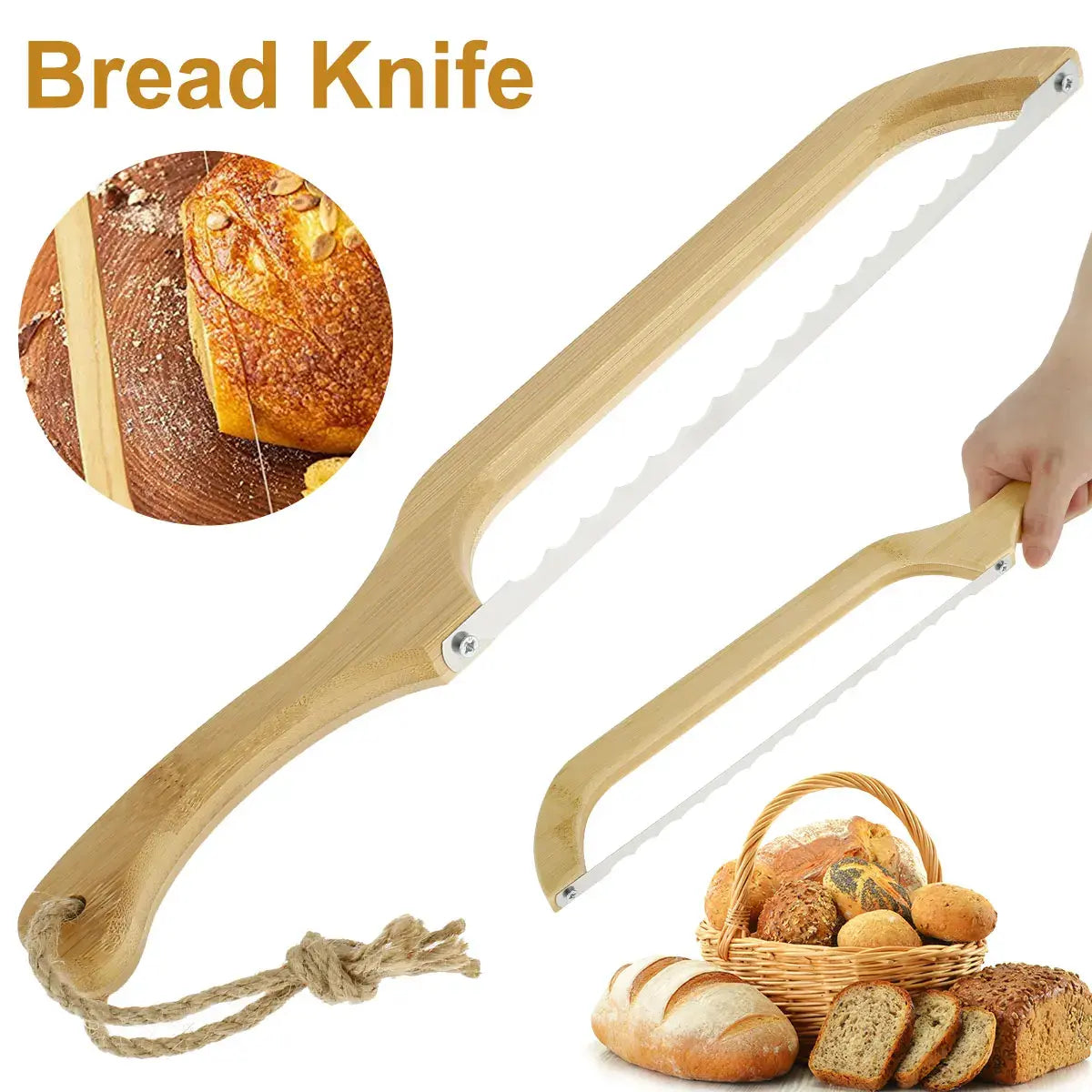 MasterCut Bread Slicer | Ergonomic Knife for Perfect Slices
