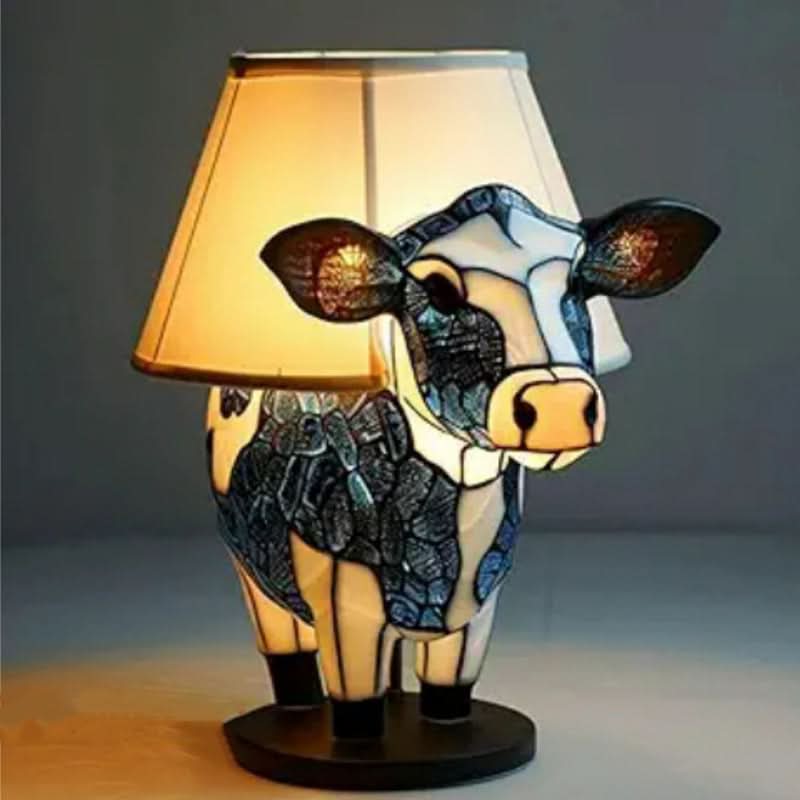 Charming LED Dog Figurine Lamp for Cozy Home Lighting