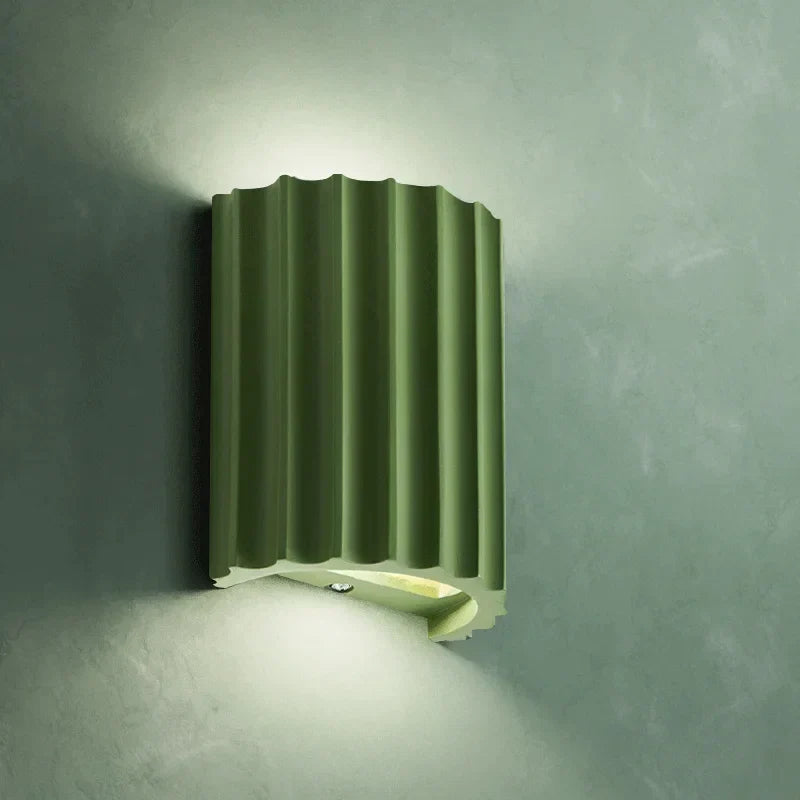 Sleek Resin LED Wall Light for Contemporary Spaces