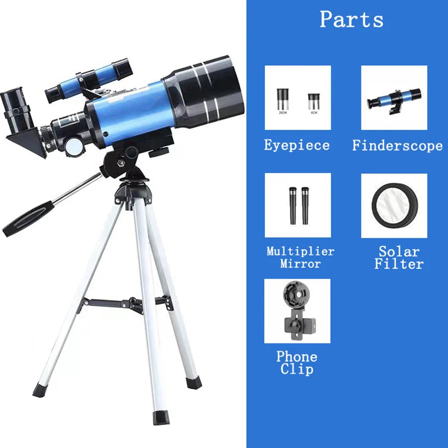 Celestial Explorer Telescope | 150X Magnification for Night Sky Viewing