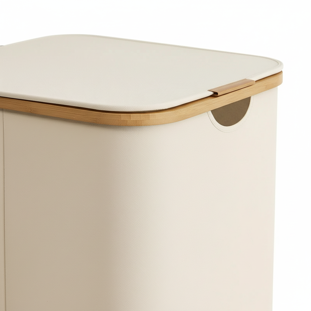 FreshFold Laundry Basket - Breathable Fabric Storage Solution